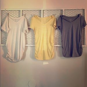 Bundle of maternity clothes